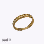انگشتر طلا زنانه طرح میهن 16