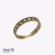 انگشتر طلا زنانه طرح میهن 17 کد R1085