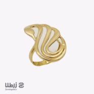 انگشتر طلا زنانه طرح قو کد R1109