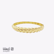 دستبند بنگل طلا طرح یورمن کد B1046