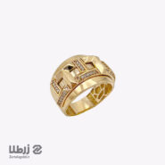 انگشتر طلا زنانه کد R1132