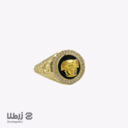 انگشتر طلا مردانه ورساچه کد R1138