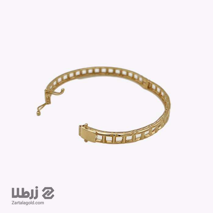 دستبند النگویی تو خالی کد B6402