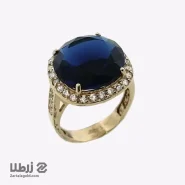 انگشتر طلا با سنگ یاقوت کد R2255