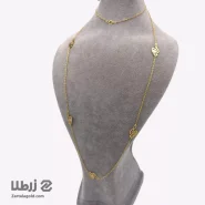 رولباسی طلا طرح نت موسیقی قلبی کد N6576