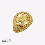 انگشتر طلا مردانه چندضلعی کد R3054