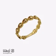 انگشتر طلا زنانه طرح میهن کد R2631