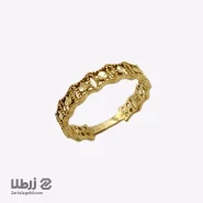 انگشتر طلا زنانه طرح میهن کد R2308