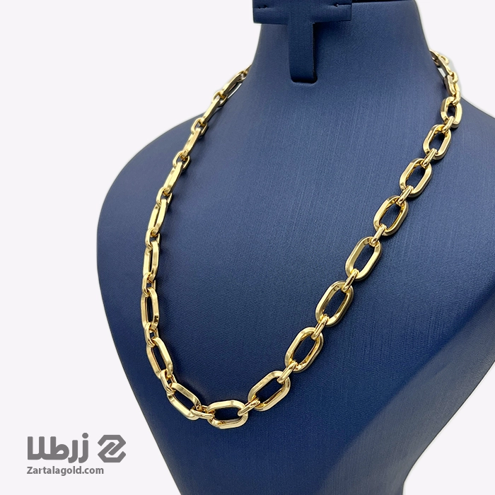 گردنبند زنجیری بافت درشت N6280 گردنبند زنجیری بافت درشت N6280