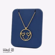 گردنبند طلا طرح شکل ایموجی کد N6573