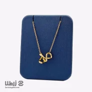 گردنبند طلا طرح کارتیه پیچ کد N6286