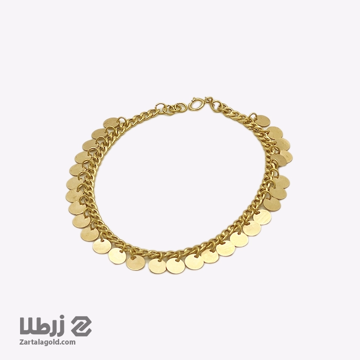 دستبند پولکی با زنجیر کارتیه کد B6297 دستبند پولکی با زنجیر کارتیه کد B6297