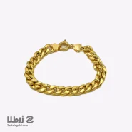 دستبند طلا طرح کارتیه کلاسیک عرض 0.9 کد B15919