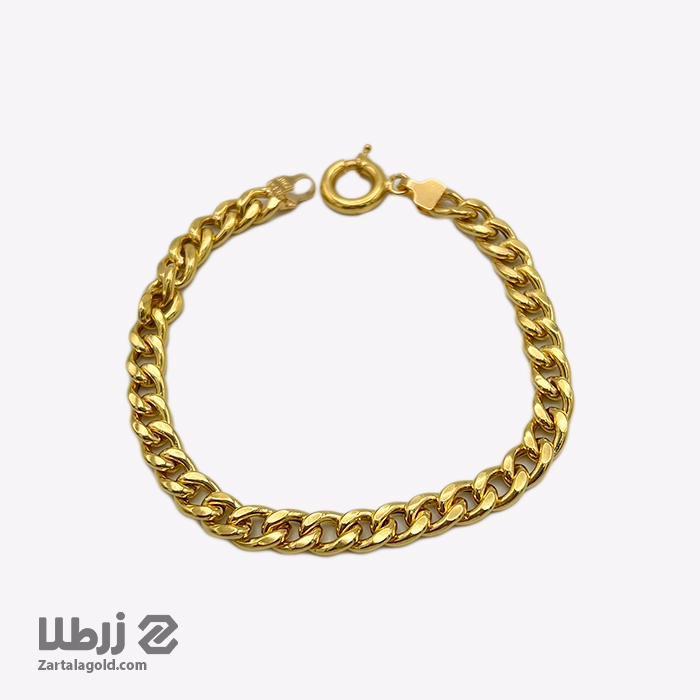 دستبند طلا طرح کارتیه کلاسیک دستبند طلا طرح کارتیه کلاسیک کد B17048