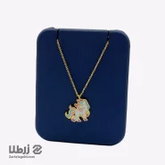 گردنبند طلا طرح یونیکورن کد N16359
