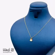 گردنبند طلا طرح کیتی تاجدار کد N16356