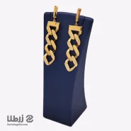 گوشواره آویز کارتیه مات و تراش کد E16389