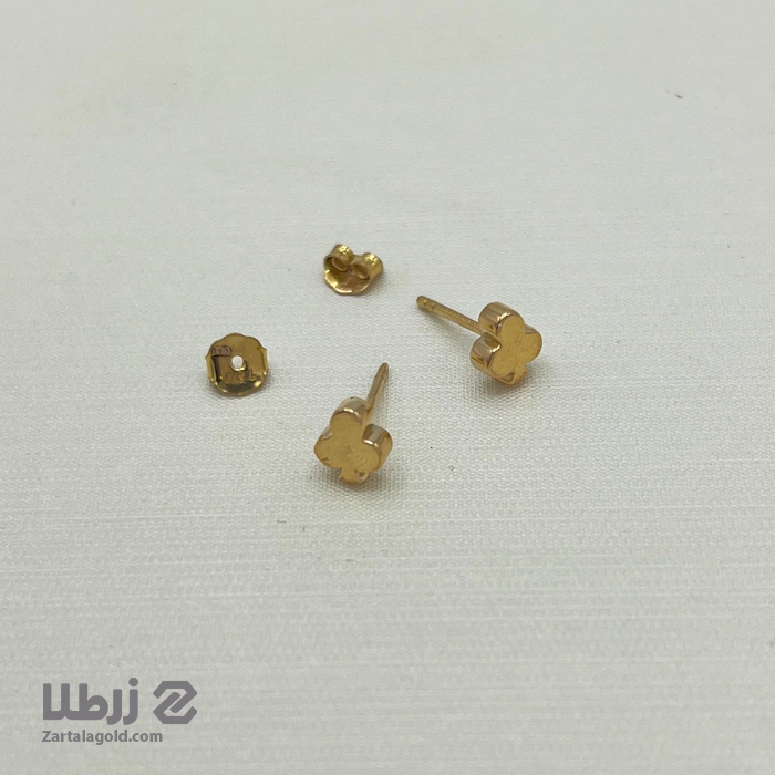 گوشواره میخی طرح گیشنیز کد E17198 گوشواره میخی طرح گیشنیز کد E17198