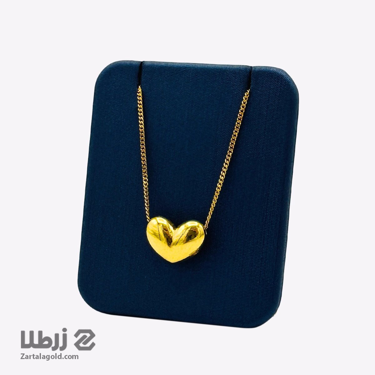 گردنبند طلا طرح قلب فیوژنی کد N11169 گردنبند طلا طرح قلب فیوژنی کد N11169
