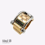 انگشتر زنانه طلا طرح گوچی کمربندی کد R17900