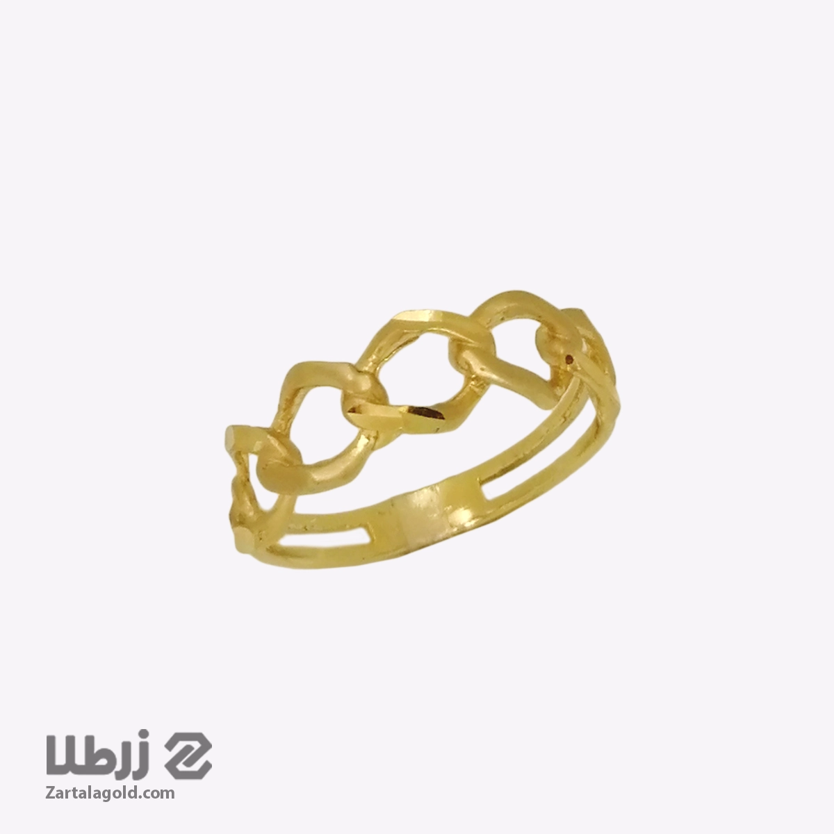 انگشتر طلا طرح کارتیه کد R17828 انگشتر طلا طرح کارتیه کد R17828