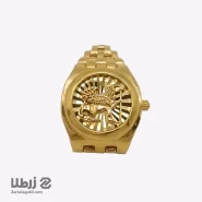 انگشتر مردانه طلا رولکسی طرح شیرهخامنش کد R18459