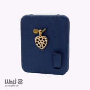 پلاک طلا طرح قلب قلبی کد P18733