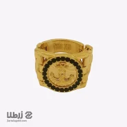 انگشتر مردانه طلا رولکسی طرح لنگر کد R18462