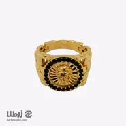 انگشتر مردانه طلا رولکسی طرح شیر کد R18460