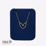 گردنبند طلا طرح قلب کارتونی کد N17927