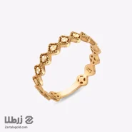 انگشتر طلا زنانه طرح میهن