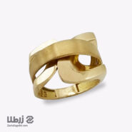 انگشتر زنانه طلا طرح مدرن کد R19445