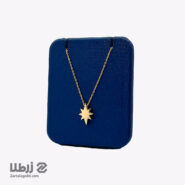 گردنبند طلا طرح ستاره درخشان کد N20207