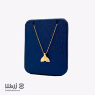 گردنبند طلا طرح آویز دم ماهی کد N20206