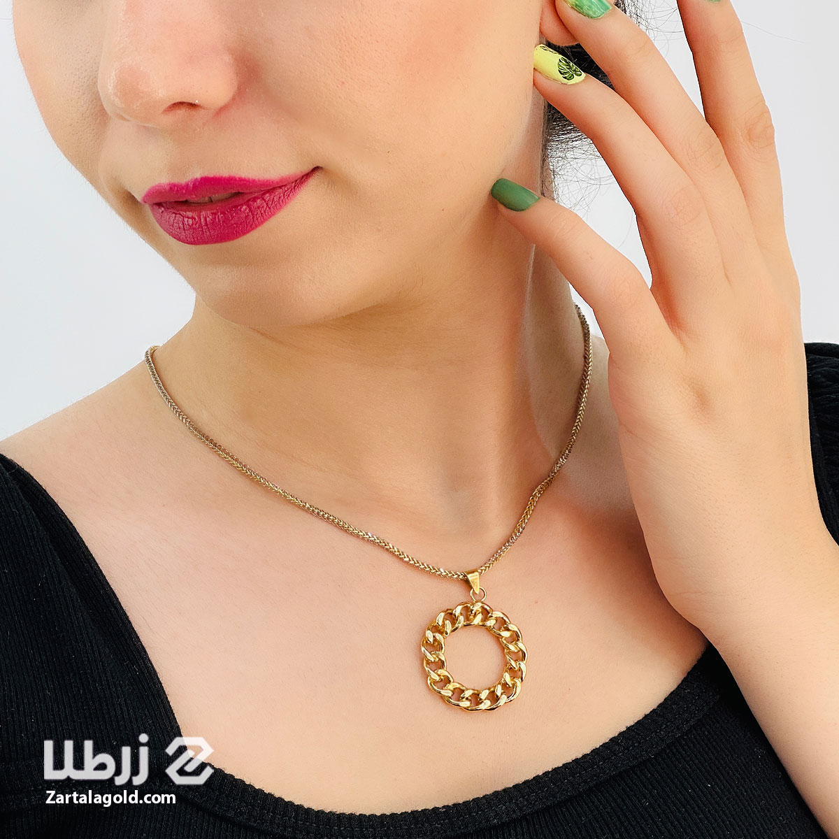 پلاک طرح گرد کارتیه متوسط پلاک طرح گرد کارتیه متوسط کد P17725