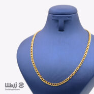 گردنبند طلا طرح کارتیه گلستانه 46 سانتی کد N19902