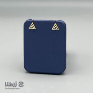 گوشواره میخی طرح مثلث مدرن