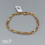 دستبند دیپلمات طلا طرح ورساچ