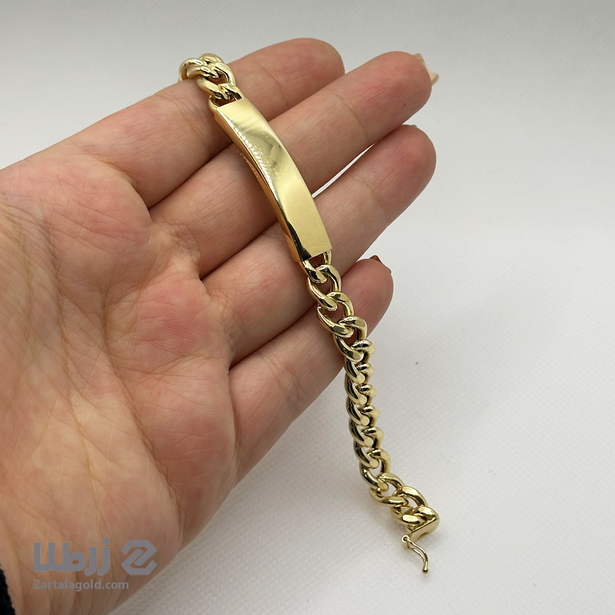دستبند طلا کارتیه سوپر سایز درشت دستبند طلا کارتیه سوپر سایز درشت کد B24398