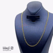 گردنبند طلا کارتیه ریز کد N24404